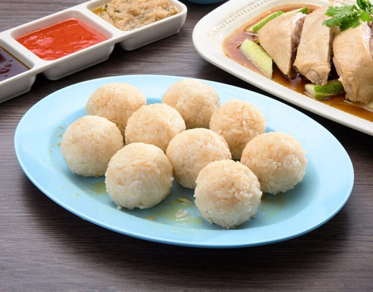 Chicken Rice Balls